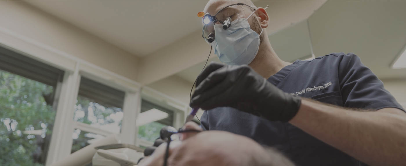 Walnut Creek dentist treating a patient